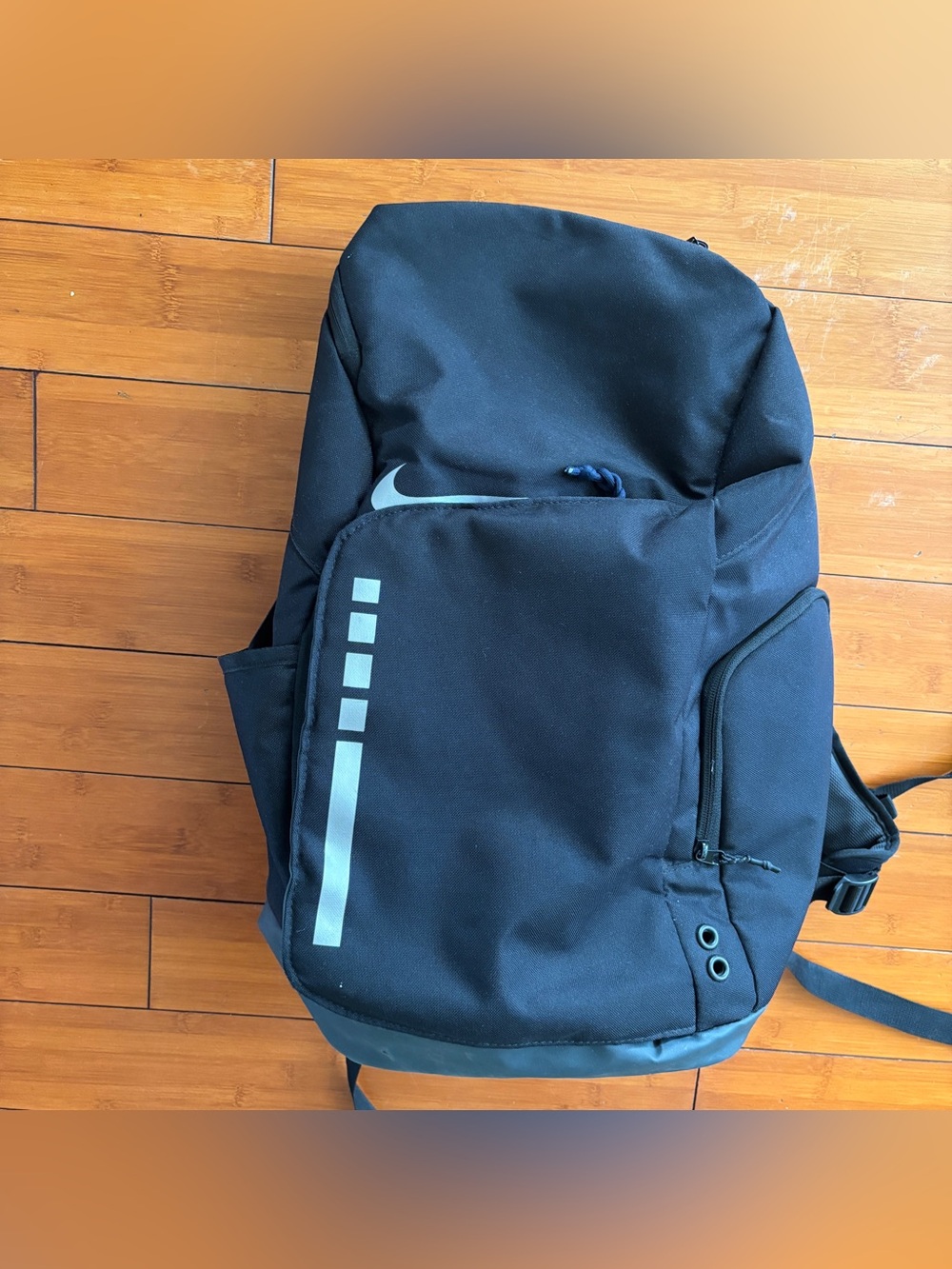 Nike Hoops Elite Backpack, Black & Silver